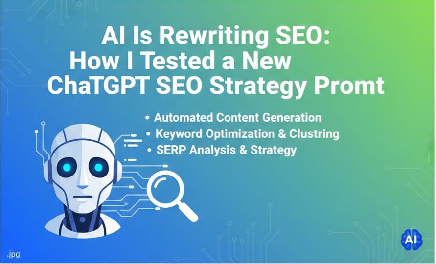 ChatGPT SEO Strategy Prompt