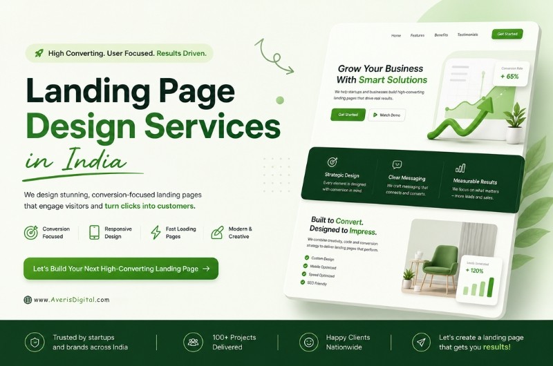 Landing Page Design Services in India