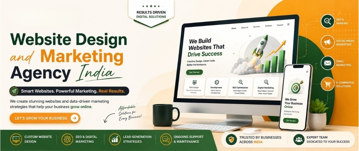 Website Design and Marketing Agency India