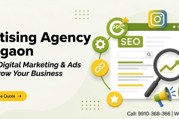 Advertising agency in Gurgaon offering digital marketing services