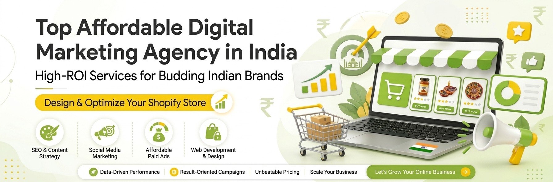 Top Affordable Digital Marketing Agency in India